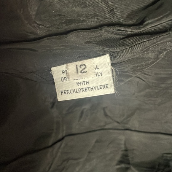 Oscar De La Renta Pin Stipe Blazer Vintage - Picture 7 of 9